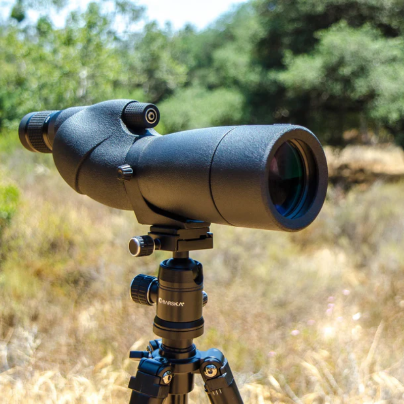 BARSKA | 20-60x65mm Level Waterproof Straight Spotting Scope | AD12354