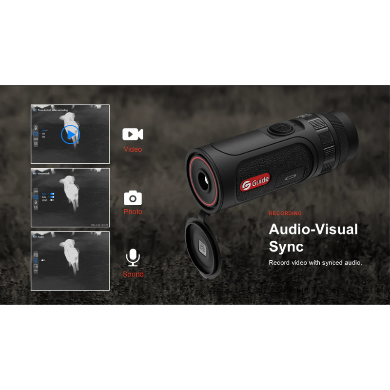 GUIDE USA | TE421 Thermal Monocular 1.9X 400x300 25mm