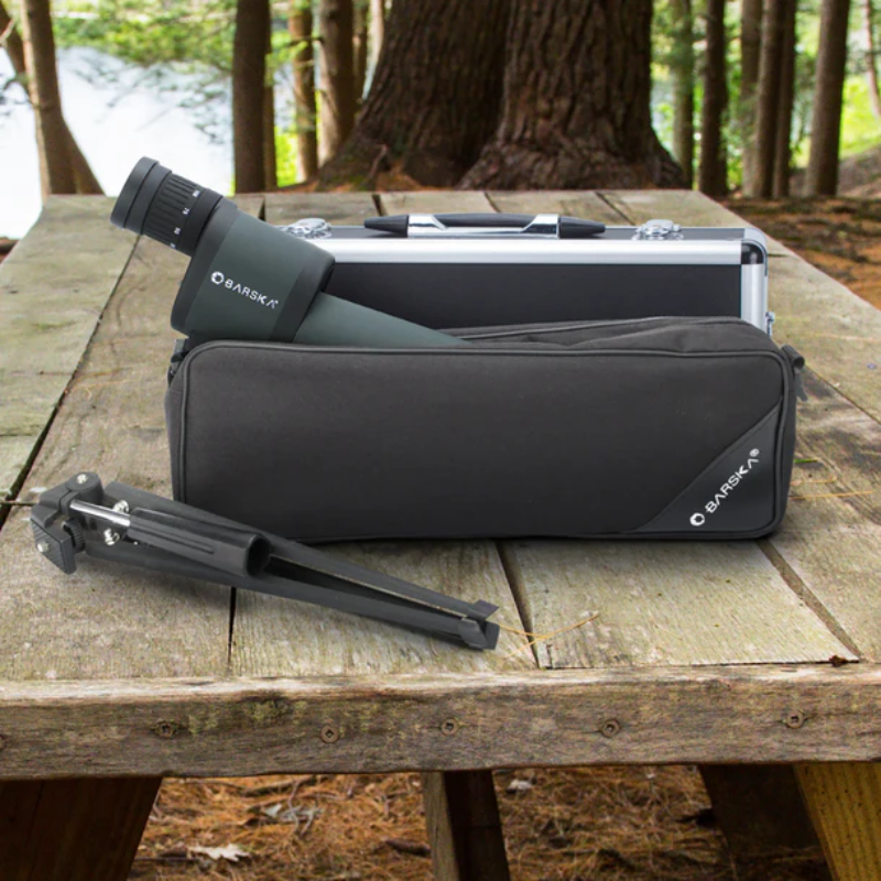 BARSKA |  25-125x88mm Benchmark Waterproof Straight Spotting Scope | AD11182