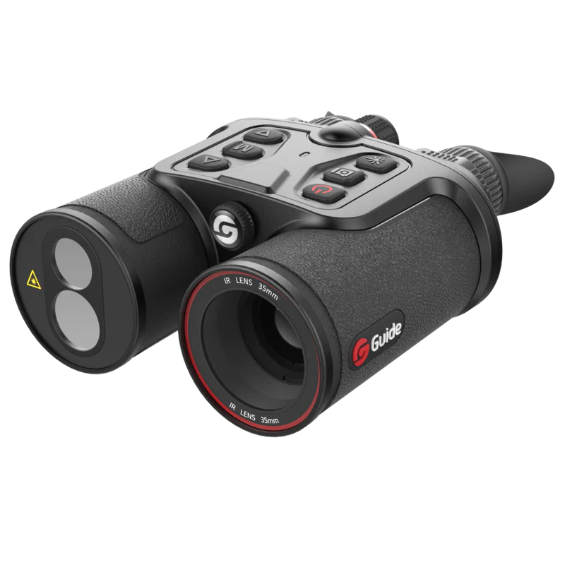 GUIDE USA | TN 430 LRF Thermal Binocular 2.3X 400X300 35mm Laser Rangefinder