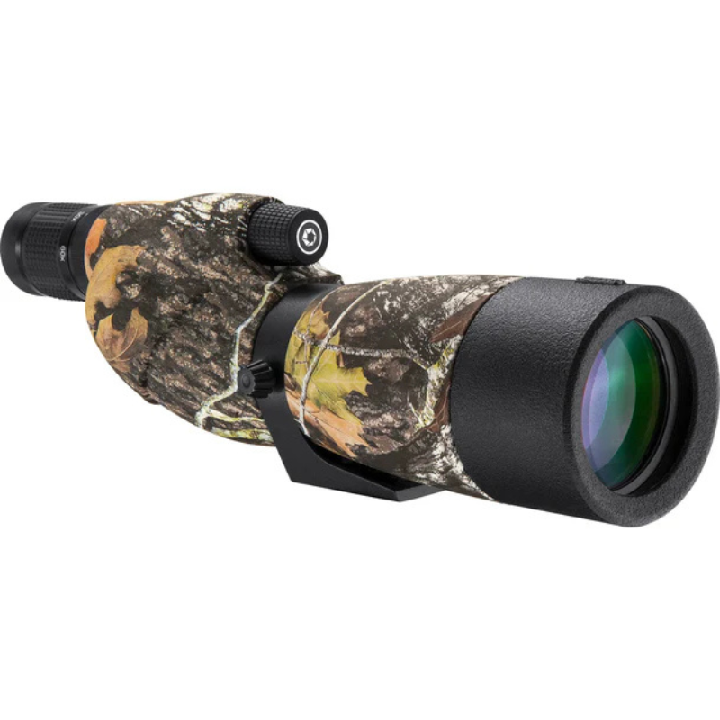 BARSKA | 20-60x65mm Level Waterproof Straight Spotting Scope, Mossy Oak® Break-Up® Camo | AD12358