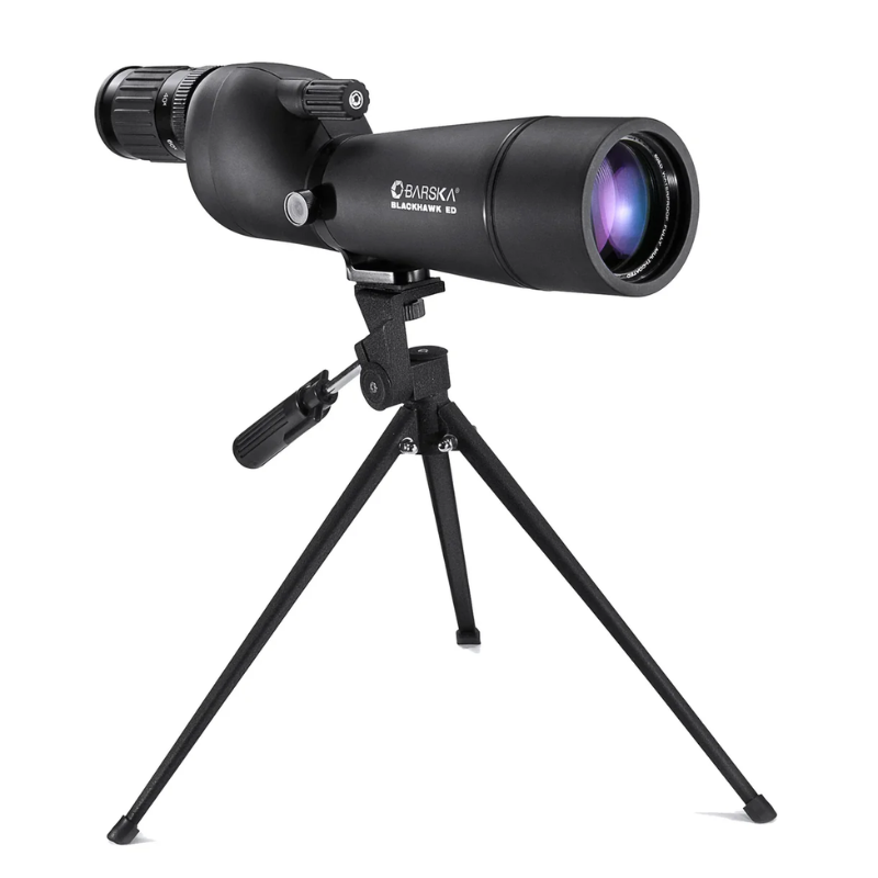 BARSKA | 20-60x60mm Blackhawk ED Waterproof Straight Spotting Scope | AD11918