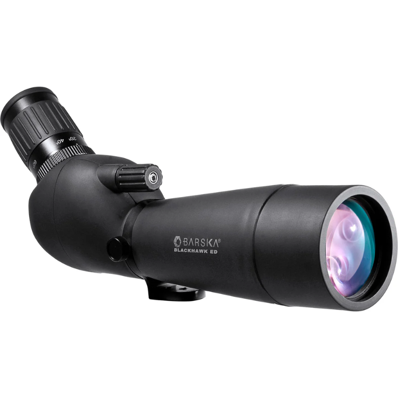 BARSKA | 20-60x60mm Blackhawk ED Waterproof Angled Spotting Scope | AD11520