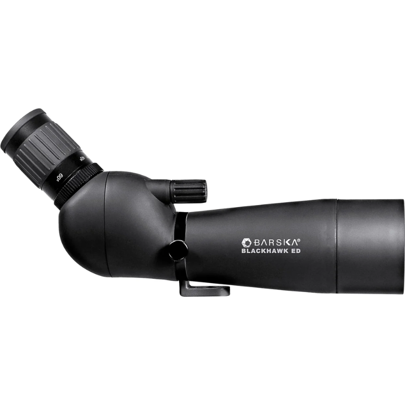 BARSKA | 20-60x60mm Blackhawk ED Waterproof Angled Spotting Scope | AD11520