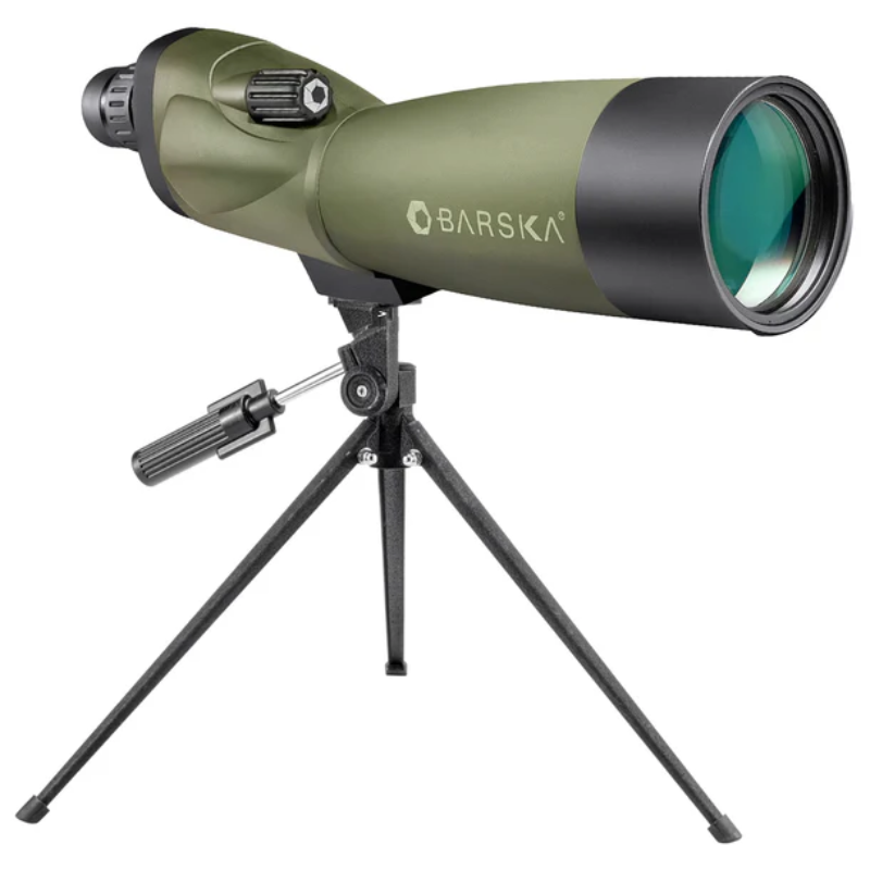 BARSKA | 20-60x70mm Blackhawk Waterproof Straight Spotting Scope | AD10528