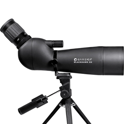 BARSKA | 20-60x60mm Blackhawk ED Waterproof Angled Spotting Scope | AD11520