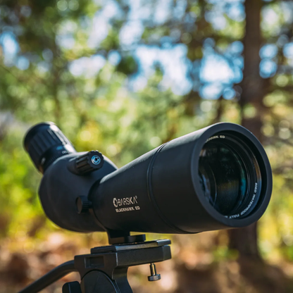BARSKA | 20-60x60mm Blackhawk ED Waterproof Angled Spotting Scope | AD11520