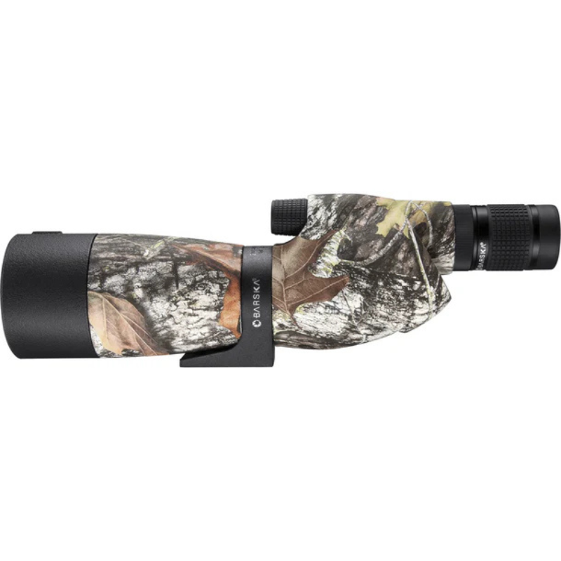 BARSKA | 20-60x65mm Level Waterproof Straight Spotting Scope, Mossy Oak® Break-Up® Camo | AD12358