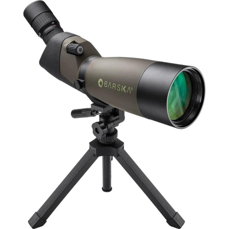 BARSKA | 20-60x80mm Blackhawk Waterproof Angled Spotting Scope | AD12162