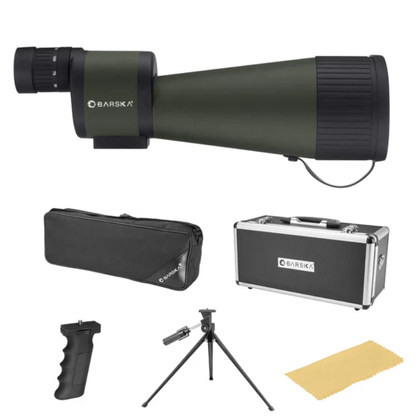 BARSKA |  25-125x88mm Benchmark Waterproof Straight Spotting Scope | AD11182