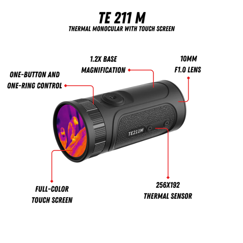 GUIDE USA | TE211 MINI - Thermal Monocular